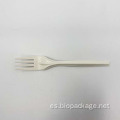 Cubiertos compostables desechables PSM Fork de 7 pulgadas